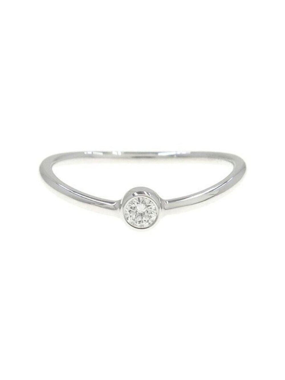Tiffany & Co Wave Shin Grelot Diamond Ring